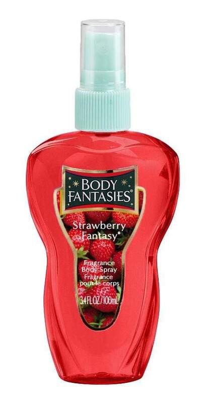 Body Fantasies Strawberry Fantasy Body Spray 100ml