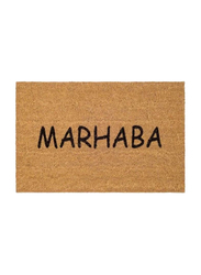 Marhaba Door Mat, 70 x 40cm, Brown