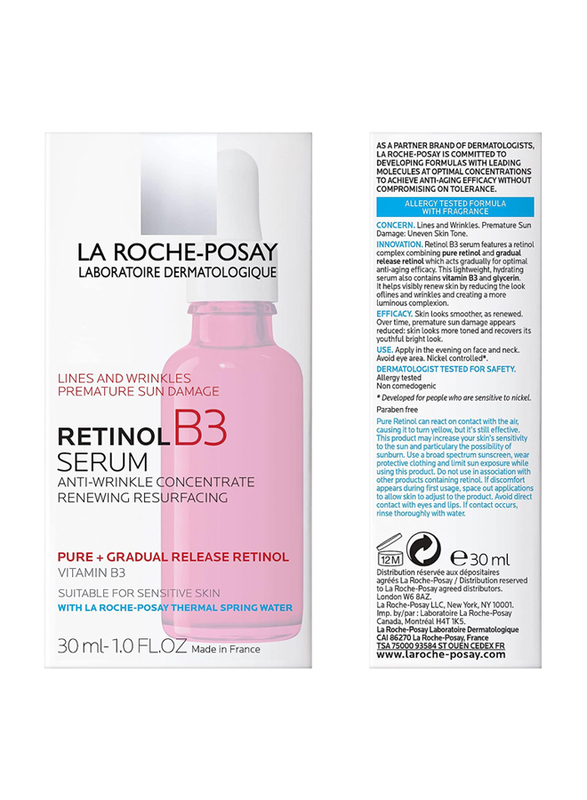 

La Roche Posay Pure Retinol Face Serum with Vitamin B3 30ml