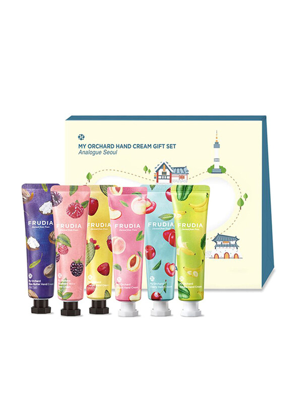 

Frudia My Orchard Analogue Seoul Hand Cream Gift Set, 30g x 6-Pieces