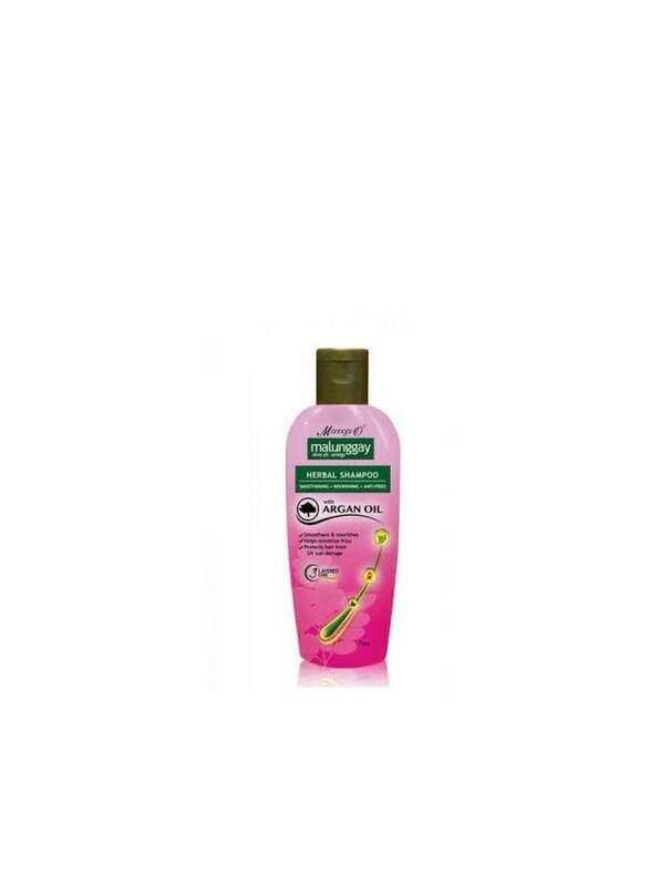 Moringa O2 Malunggay Herbal Shampoo with Argan Oil 200ml