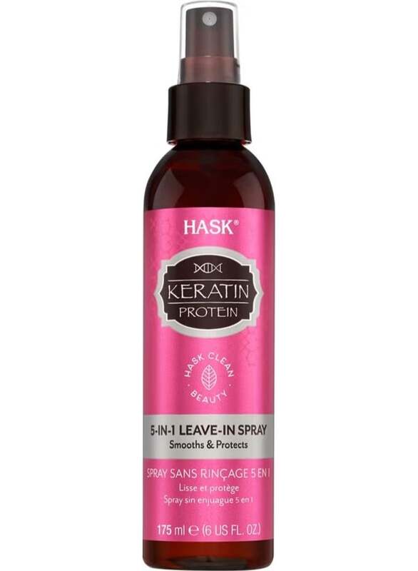 HASK Keratin Protein 5 in 1 Leave in spray Smooths and Protects 175ml