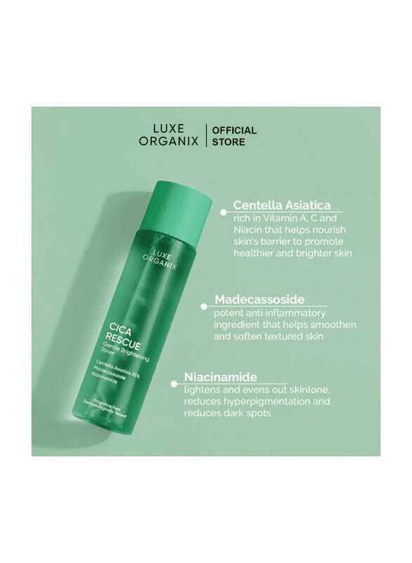 

Luxe Organix Cica Rescue Calming Toner 80ml