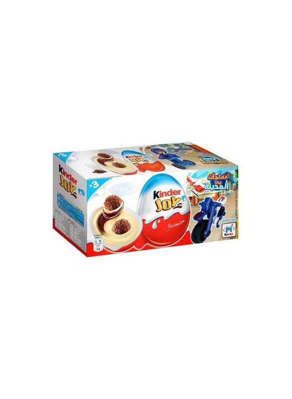 Kinder Joy Boy Cocoa & Milk Cream Eggs 60g