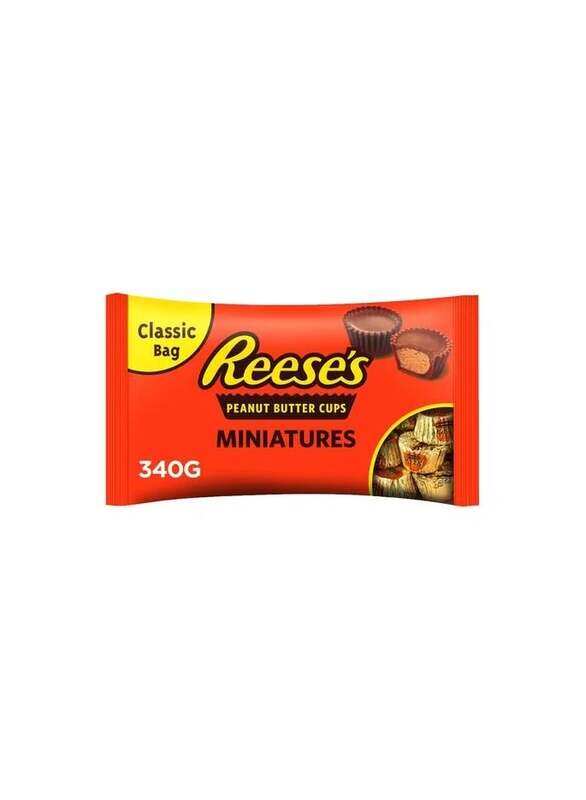 

Hershey's Reese's Miniatures Peanut Butter Cups Chocolate 340g