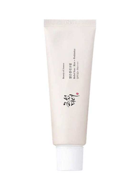 

Beauty Of Joseon Relief Sun Rice + Probiotics Sunscreen for face moisturizing sunblock with SPF 50 PA++++ Korean sunscreen skincare 50ml 50ml