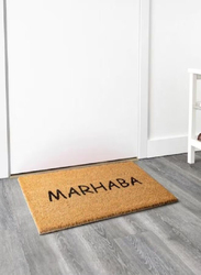 Marhaba Door Mat, 70 x 40cm, Brown