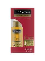 Tresemme Keratin Smooth Hair Oil 5 Smoothing Benefits In 1 System With Marula Oil For Soft And Smooth Hair 50ml