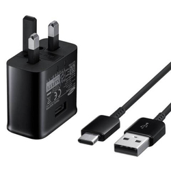 3 Pin USB Travel Adapter for Samsung Devices, Black