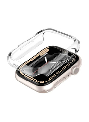 Thin Fit Designed Case Cover for Apple Watch Series 7 41mm, Crystal Clear
