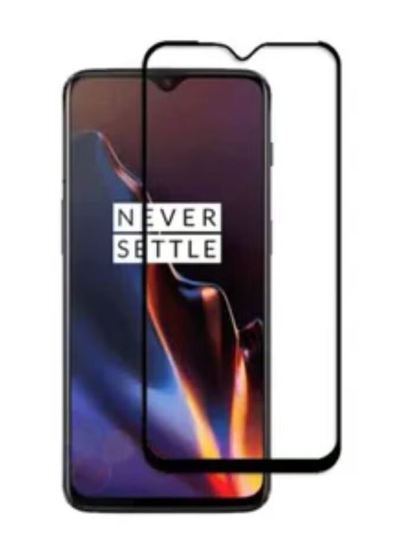 OnePlus 6T Protective Glass Screen Protector, Clear/Black