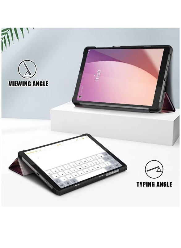 Dux Ducis Xiaomi Pad 6/6 Pro Premium PU Ultra Thin Smart Case Cover with Tempered Glass Screen Protector, Black