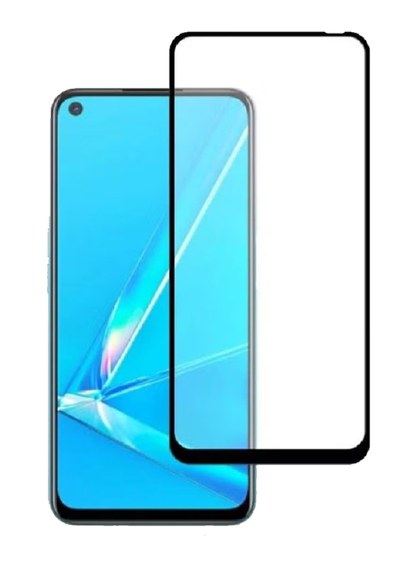 Oppo A72 Hardness Full Coverage Tempered Glass Screen Protector, Clear