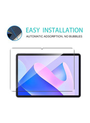 Hyx Huawei MatePad 11 Inch 2023 2-Piece 9H Hardness HD Cover Anti-Scratch Bubble-Free Easy-Installation Tempered Glass Screen Protector, Clear