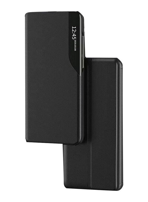 

Generic Oppo Reno 8 Pro Protective View Mobile Phone Flip Case Cover, Black