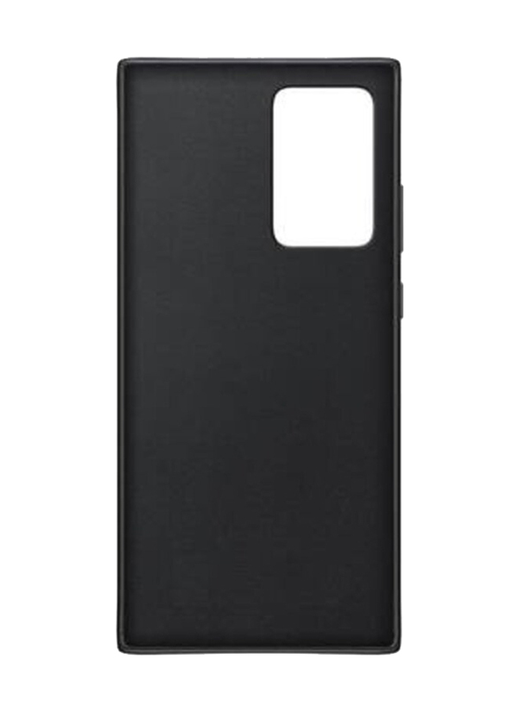 Samsung Note 20 Ultra Silicone Mobile Phone Case Cover, Black