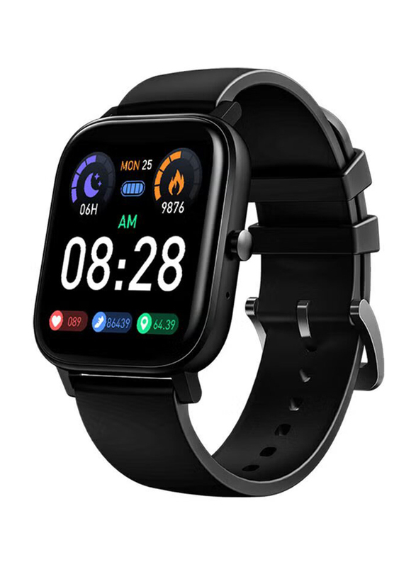 MT2 1.4-inch Colour Touch Screen Smartwatch, Black