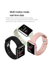 1.3-inch But 4.0 Tracking Sports Mode Fitness Tracker Smartwatch, Pink