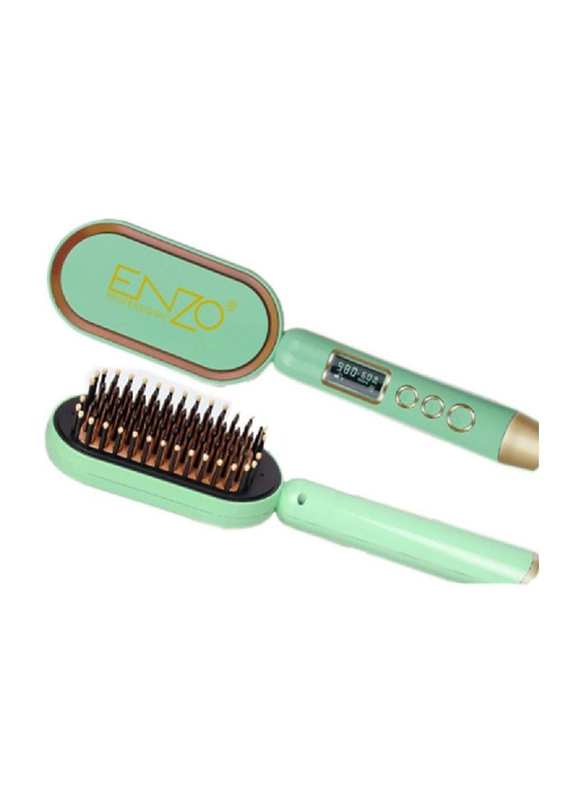 Enzo Professional Advanced Straight Hair Comb, EN-4102, Blue