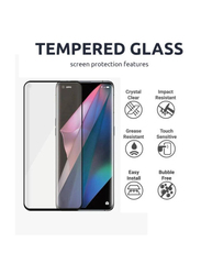Oppo Find X5 Lite Full Glue 9D Tempered Glass Screen Protector, Clear