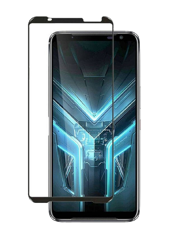 Asus ROG Phone 5s Pro Mobile Phone Full Coverage Anti-Scratch Tempered Glass Screen Protector, Clear