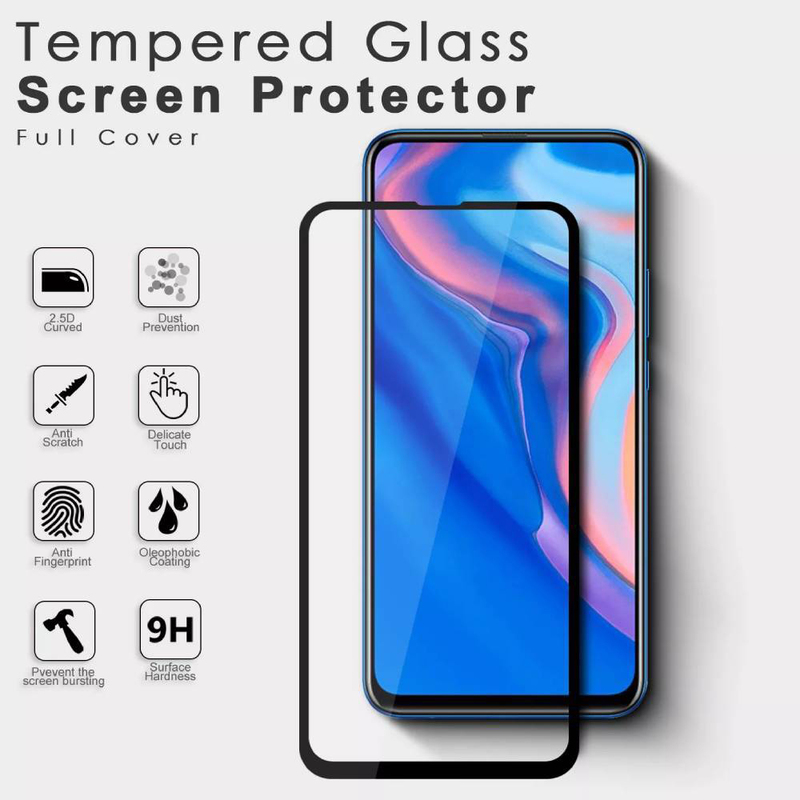 Huawei Y9 Prime 2019 5D Glass Screen Protector, Clear