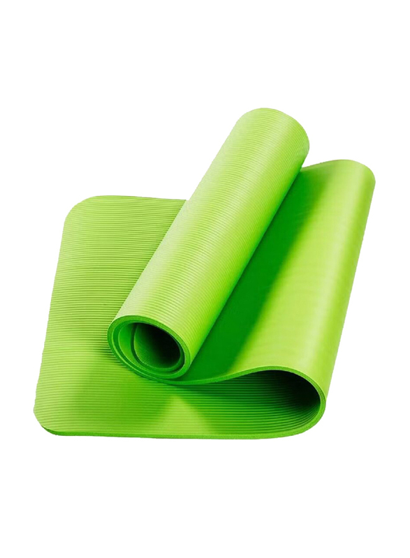 Extra Thick Non-Slip Yoga Mats For Fitness, Gym Exercise Pads Home Fitness, Green