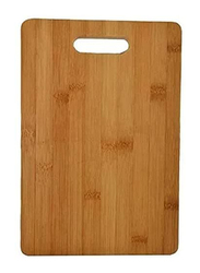 Bamboo 39.5cm Rectangular Meat Vegetables Chopping Board, Brown