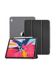 Apple iPad Pro 11 inch A1980 A1934 A2013 A1979 PU Leather Smart Flip Case Cover, Black