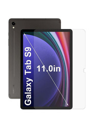 Hyx Samsung Galaxy Tab S9 Plus 12.4" 2023 9H Scratch Resistant Bubble Free Tempered Glass Screen Protector, Clear