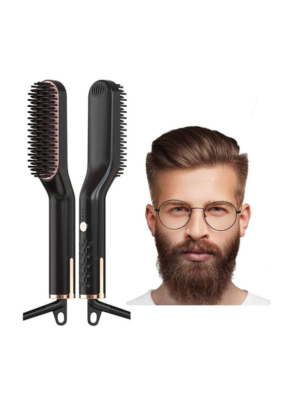 

Hyx Beard Hair StraightenIng With Built In Comb, Black