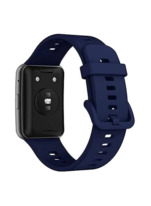 Replacement Silicone Band Strap for Huawei Fit Watch, Blue