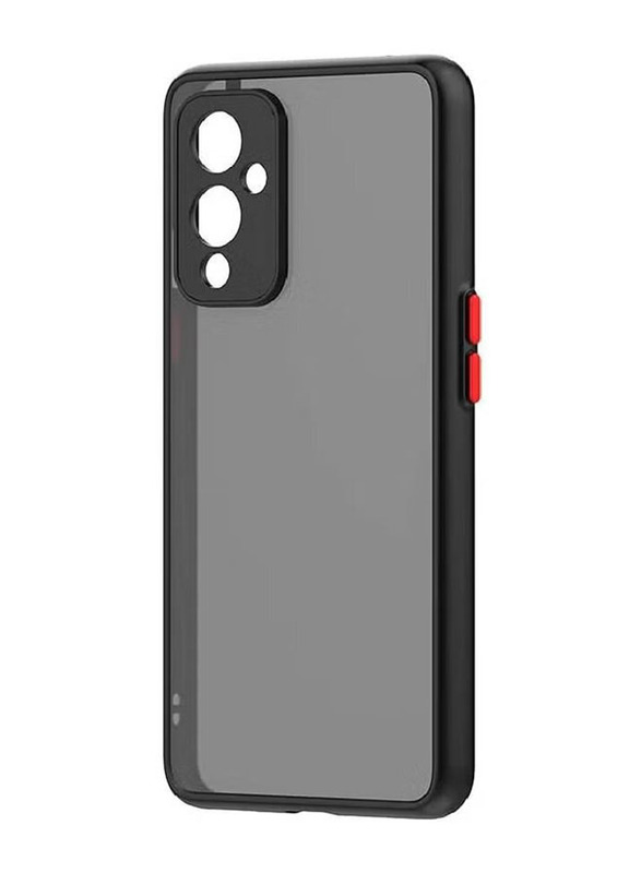 OnePlus 9 Matte Hard PC Back Bumper Slim Protective Mobile Phone Case Cover, Black