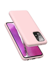 Samsung Galaxy A72 5g Silicone Gel Rubber Soft Mobile Phone Case Cover, Pink