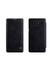 Nillkin Samsung Galaxy Note 8 Wallet Leather Mobile Phone Flip Case Cover, Black