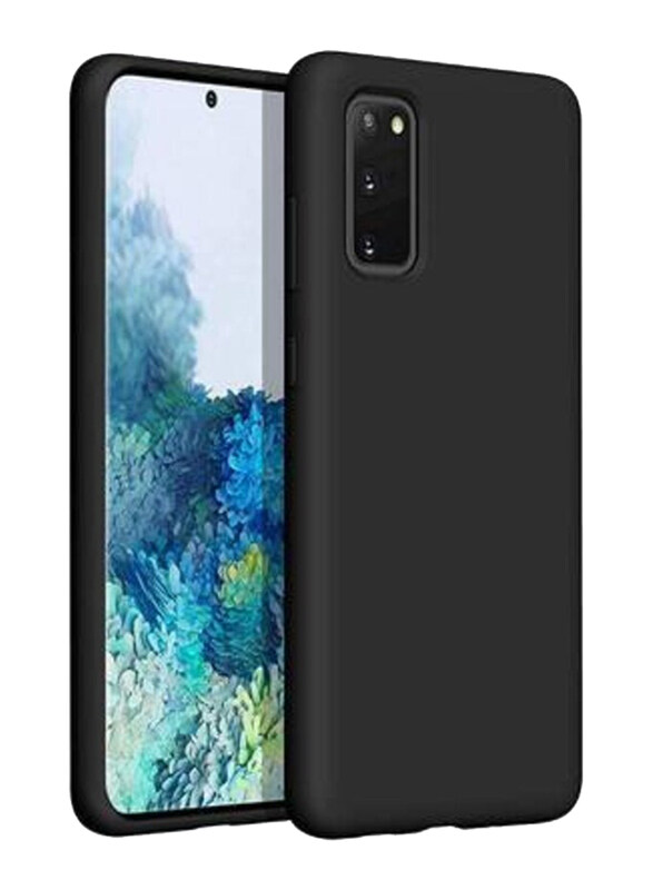 

Generic Samsung Galaxy S20 Plus Silicone Mobile Phone Case Cover, Black