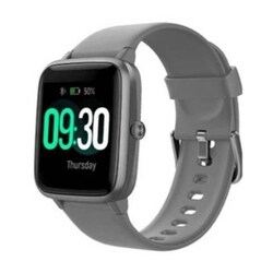 Blulory Sport Waterproof with Heart Rate Monitor And Tracker Smartwatch, Grey
