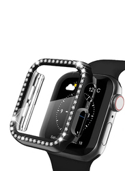 Diamond Guard Shockproof Case Cover for Apple Watch 45mm, Black