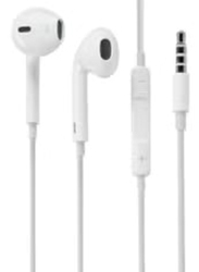 Wired 3.5mm In-Ear Earphone with Mic, White