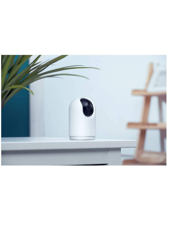 Home Security 2K Surveillance Camera, White