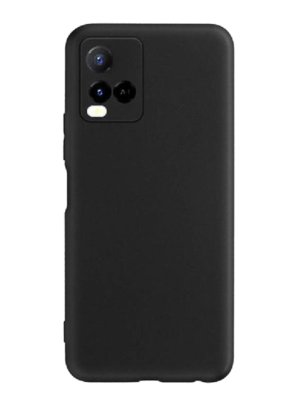 Vivo Y21S Protective Ultra Slim Flexible Soft Mobile Phone Case Cover, Black