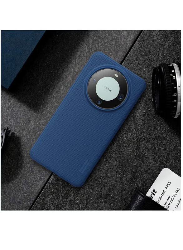 Nillkin Huawei Mate 60 Pro Super Frosted Shield Pro Magnetic Matte Mobile Phone Cover Case, Blue