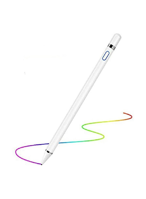 Stylus Pencil for Apple iPad Pro and Tablet Phone, Laptop, White