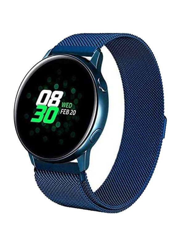 

Generic Replacement Metal Band Strap for 20mm Smartwatch, Blue