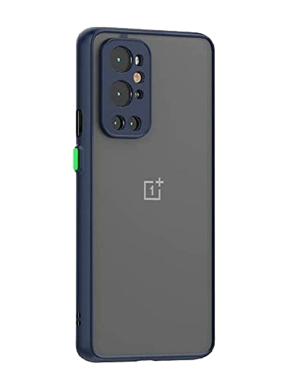 OnePlus 9 Pro Back Bumper Slim Protective Matte Hard PC Mobile Phone Case Cover, Blue