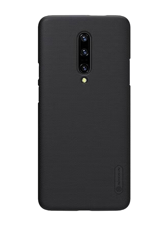 OnePlus 7 Pro Super Frosted Shield Hard Mobile Phone Back Case Cover, Black