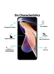 Xiaomi Redmi Note 11 Pro/Xiaomi Redmi Note 11 Pro+ HD Full Coverage Ultra Slim Tempered Glass Screen Protector, Clear