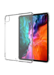 Apple iPad Pro (6th Generation) 12.9" 2022/2021 Ultra Clear Soft Flexible Transparent Bumper Back Tablet Case Cover, Clear