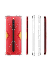 ZTE Nubia Red Magic 5g Shock-Absorption Flexible Transparent Mobile Phone Case Cover, Clear