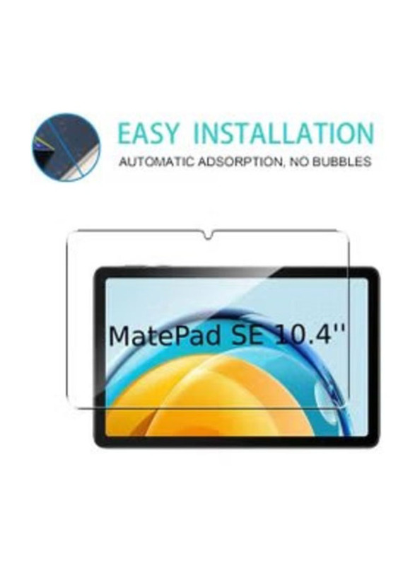 HYX Huawei MatePad SE 10.4 Inch 9H Tempered Glass Screen Protector, 2 Pieces, Clear